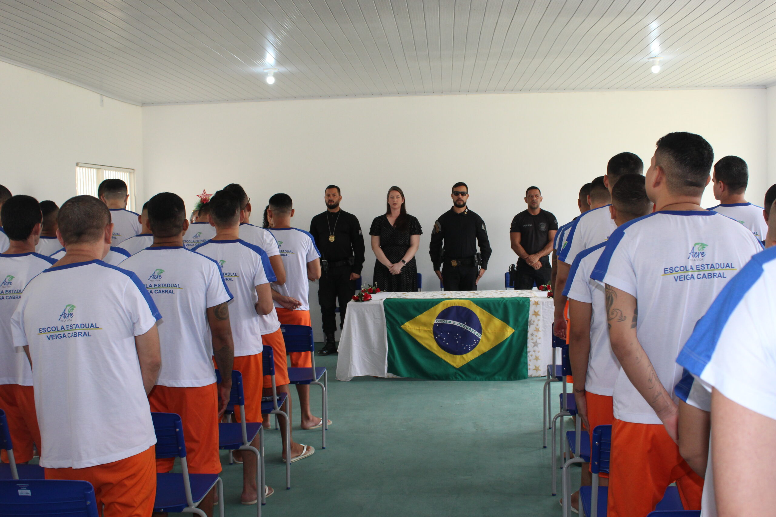 Unidade Penitenciária de Senador Guiomard celebra encerramento de projeto de leitura