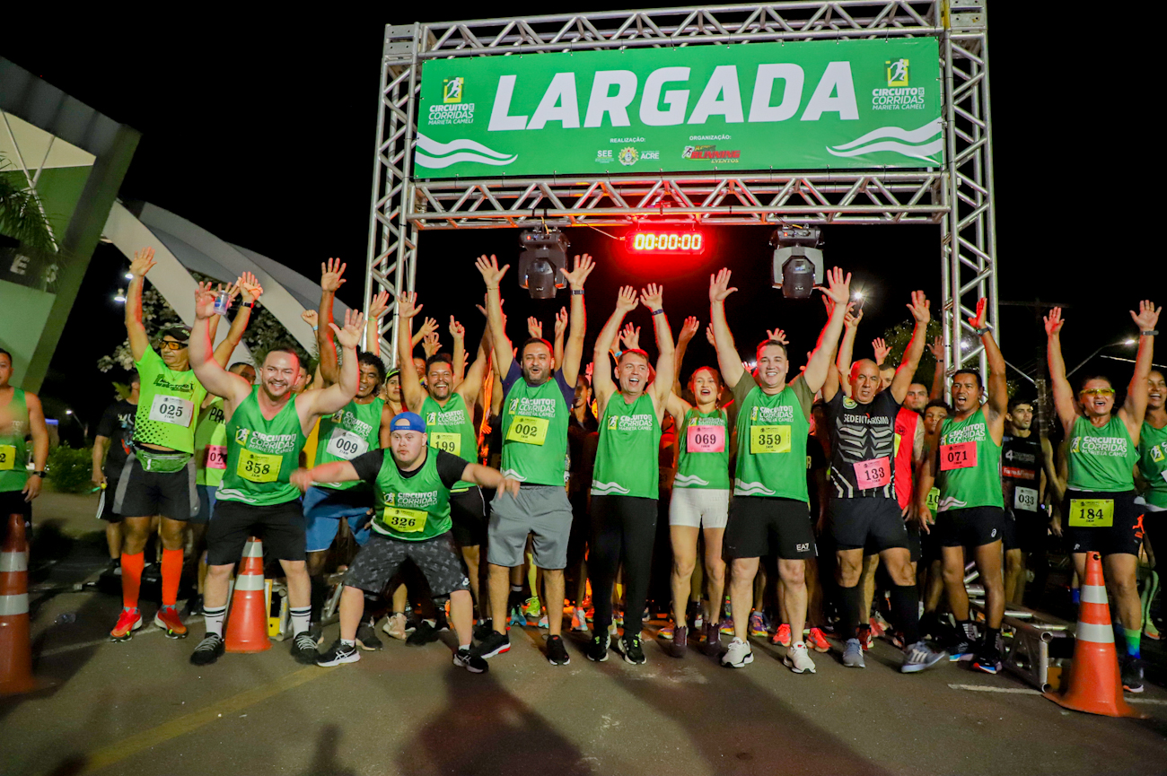 Estado realiza primeira etapa do Circuito de Corrida Marieta Cameli em Rio Branco