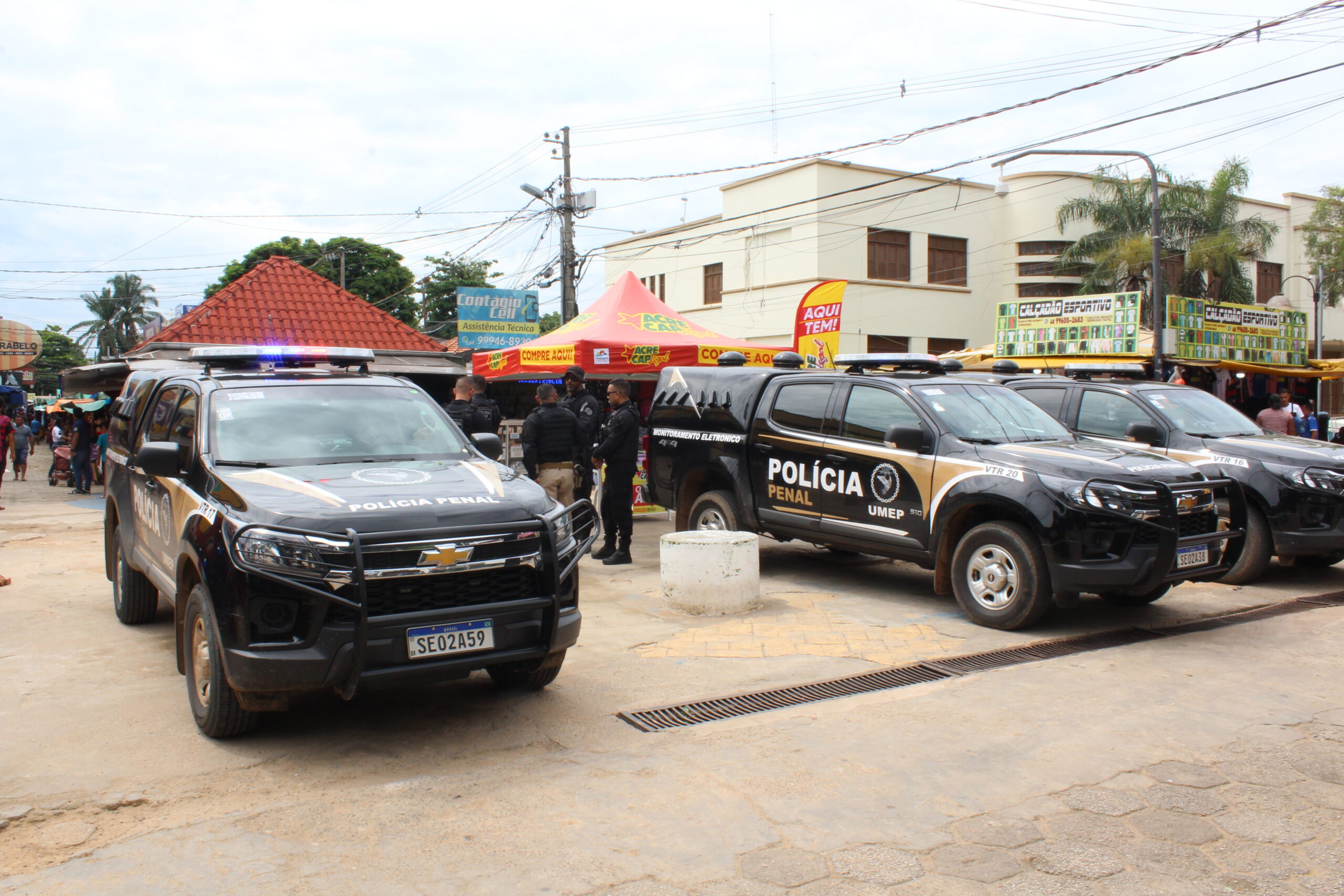 Polícia Penal realiza ação de acompanhamento a monitorados em Rio Branco