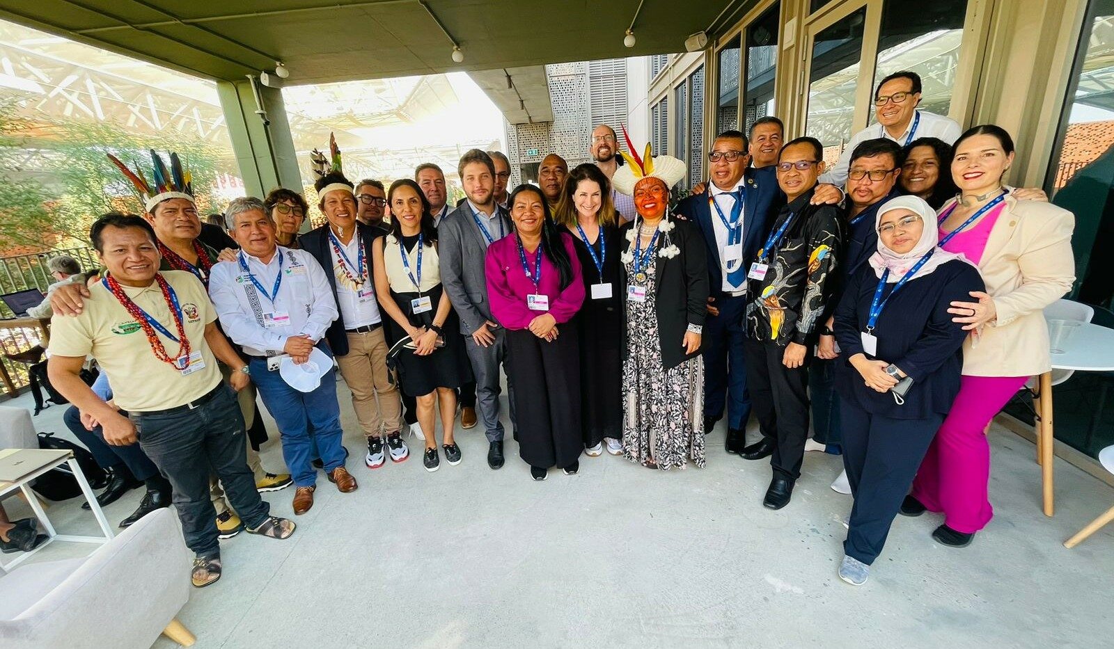 Na COP28, Acre apresenta avanços na pauta indígena em reunião do comitê global do GCF