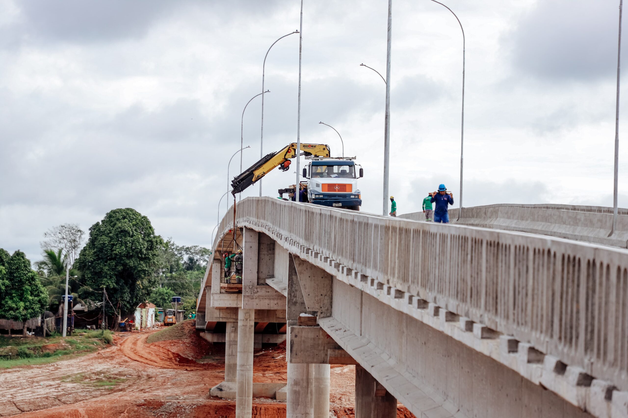 Construção da Ponte Frei Paolino Baldassari é ‘um sonho realizado’ para famílias de Sena Madureira