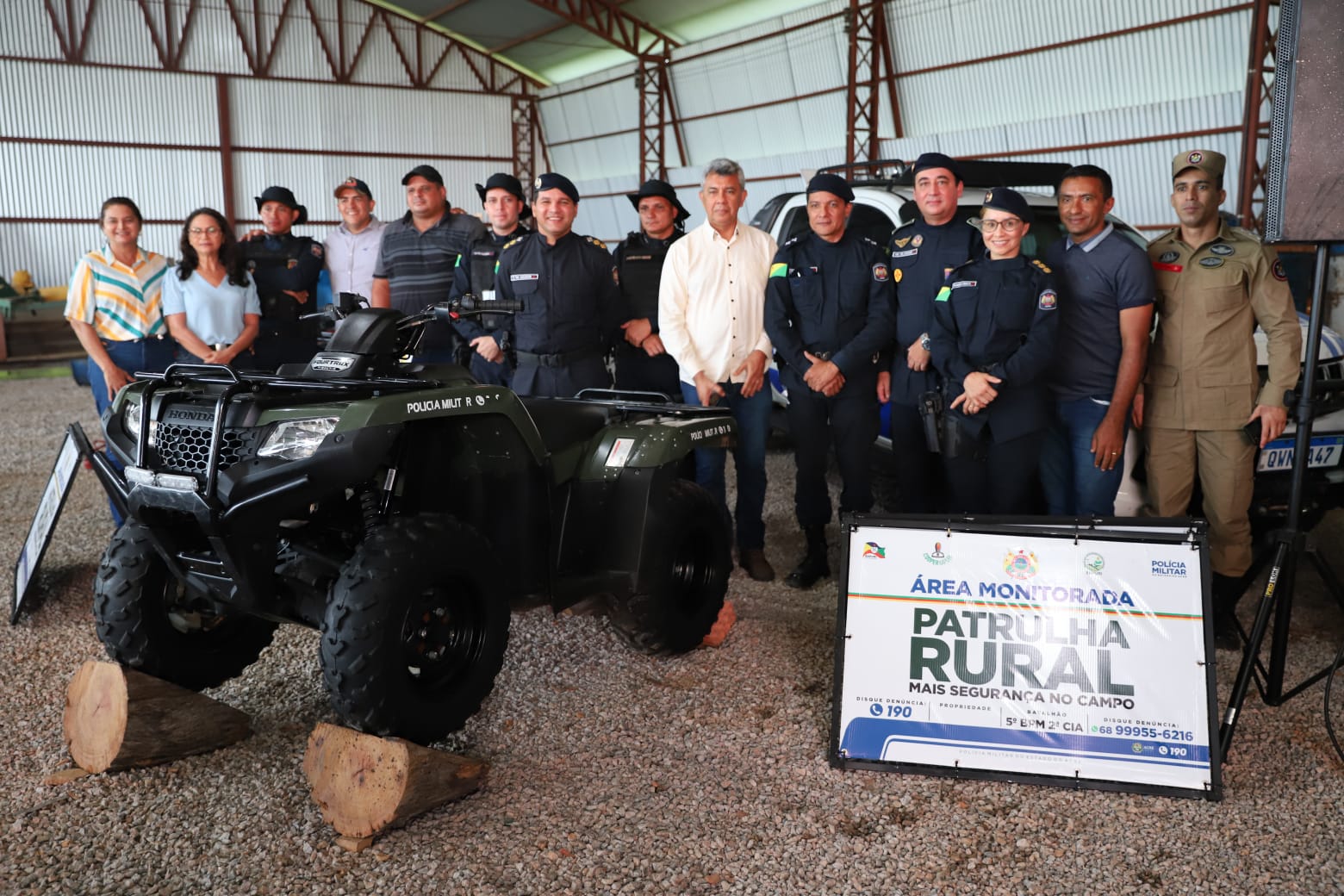 Polícia Militar do Acre lança Patrulhamento Comunitário Rural em Xapuri