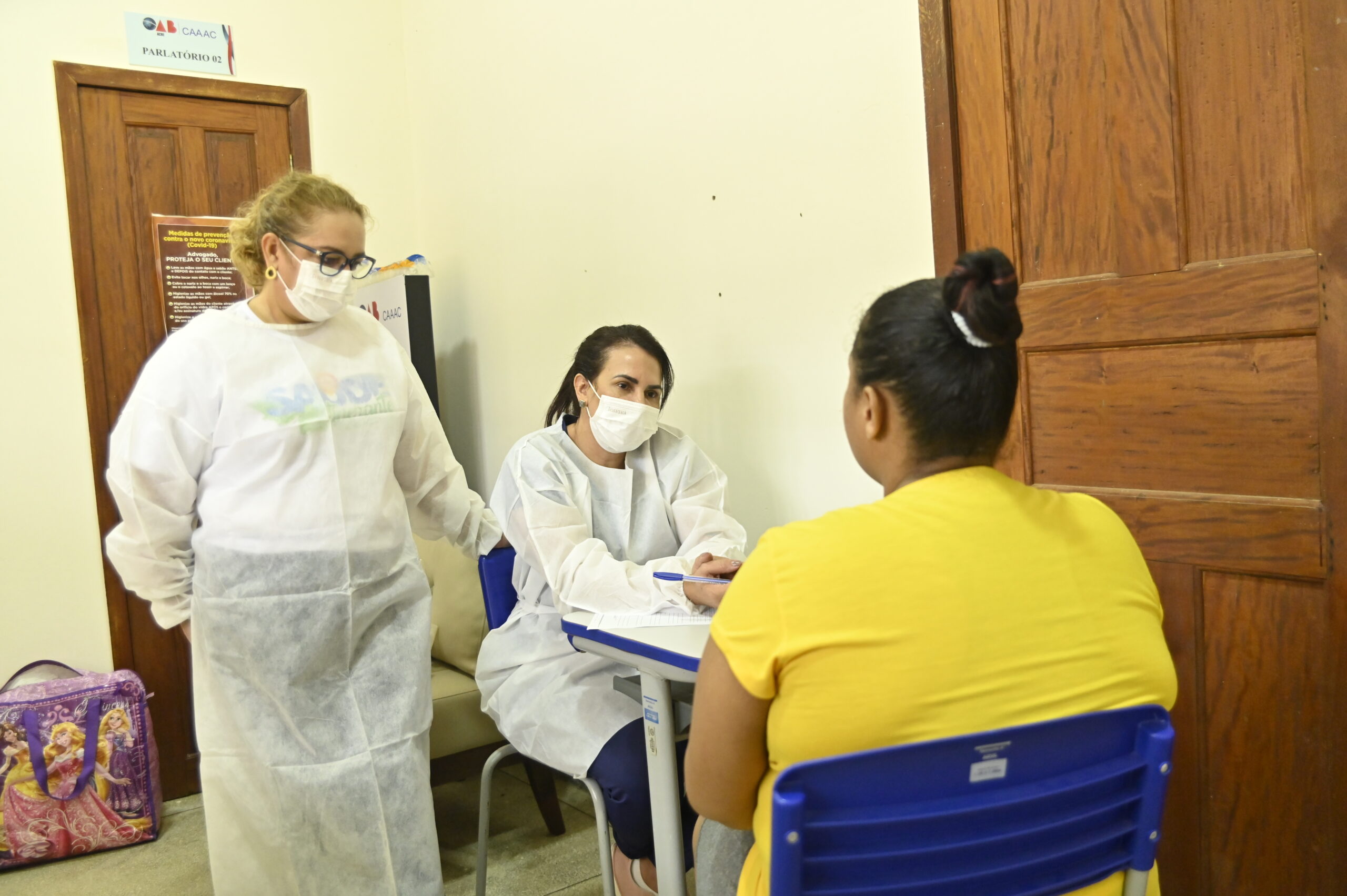 Saúde e Iapen realizam mutirão ginecológico em Unidade Prisional Feminina no Complexo Penitenciário de Rio Branco