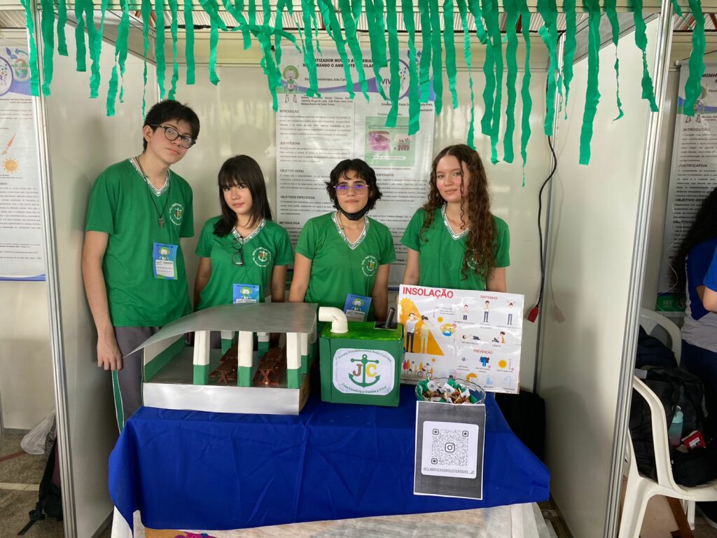 Escola João Calvino é finalista em Feira Brasileira de Ciências e Engenharia com protótipo de climatizador sustentável