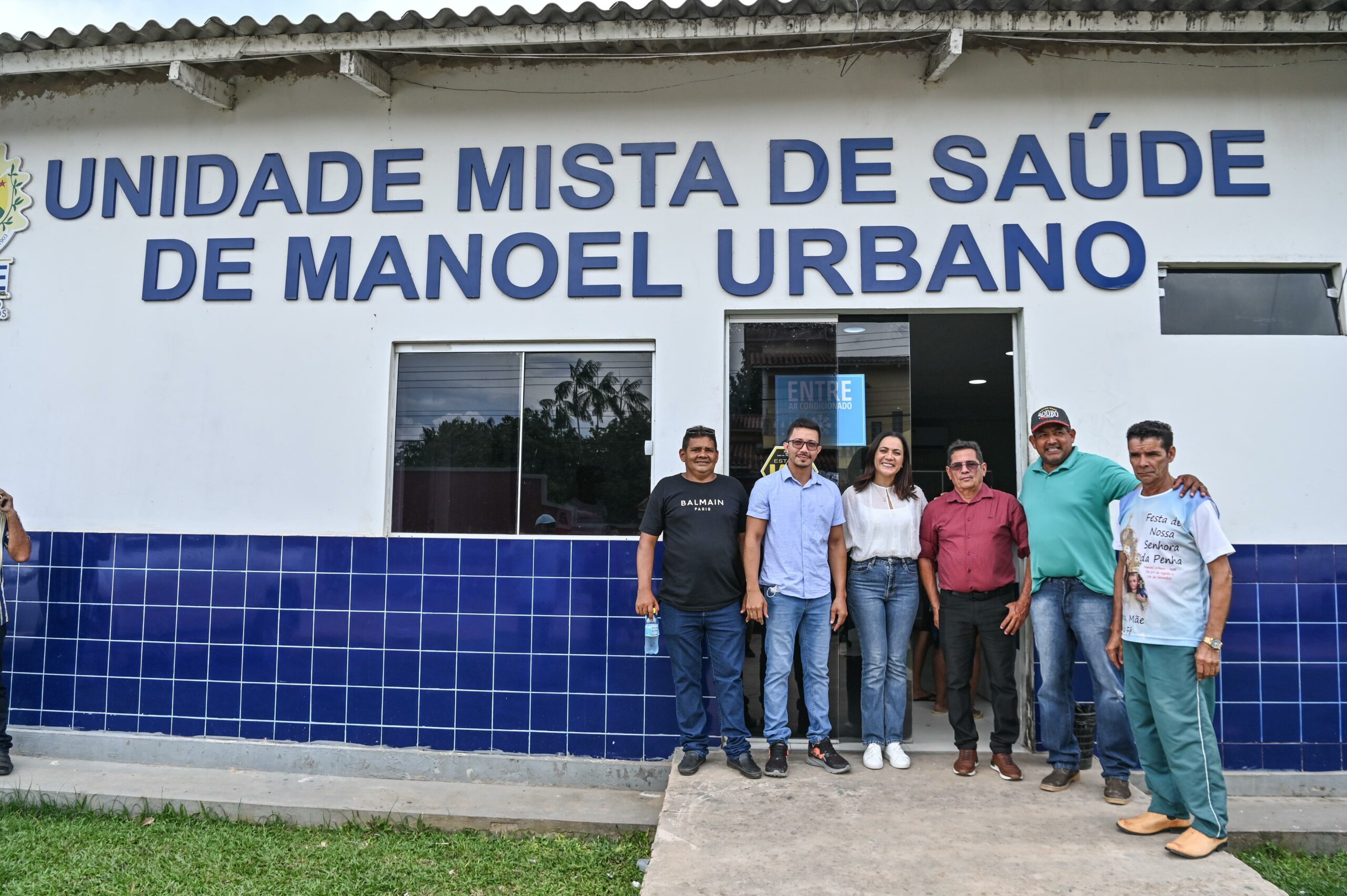 Em Manoel Urbano, vice-governadora Mailza Assis visita Unidade Mista de Saúde